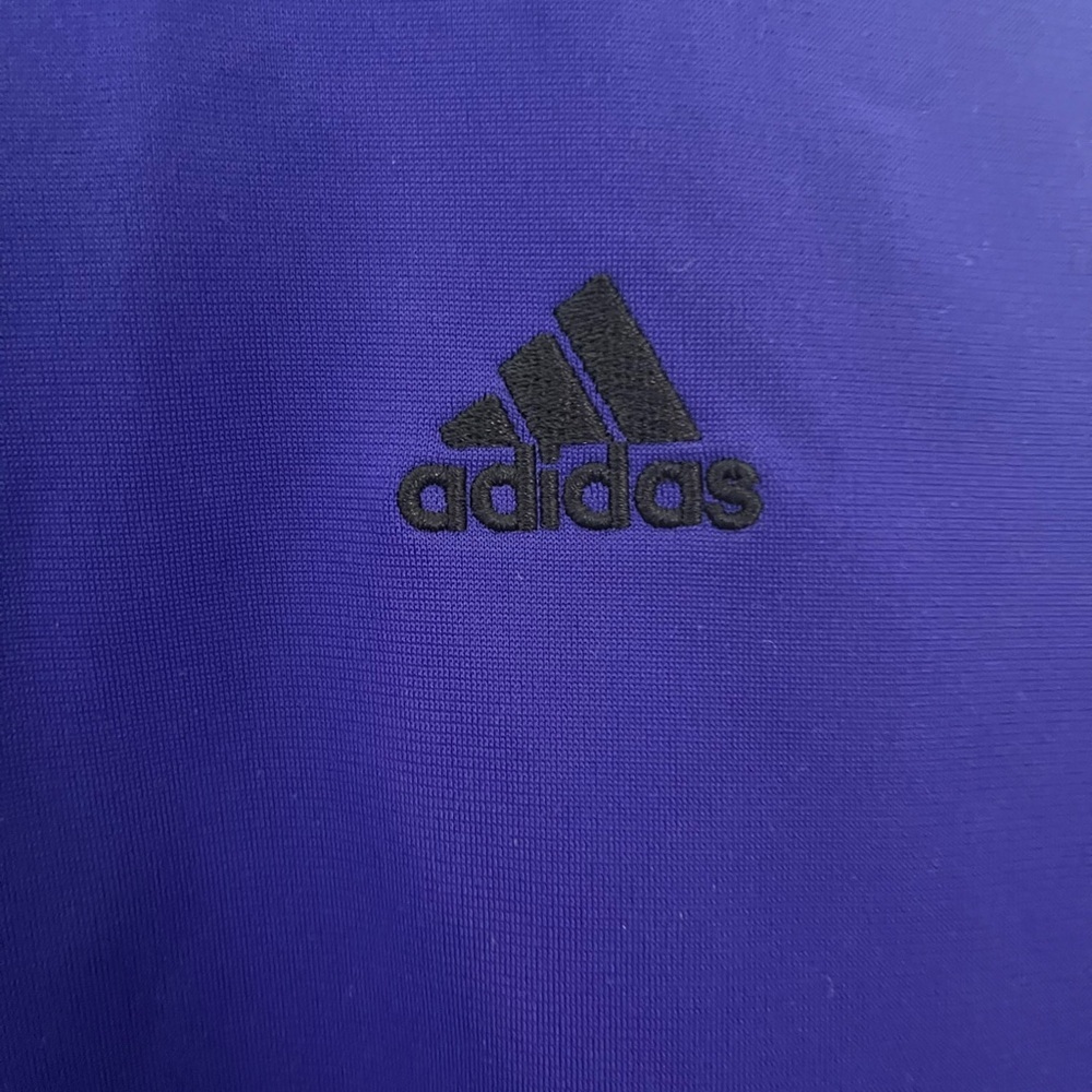Adidas purple Jacket with Black Logo - Picture 2 of 9